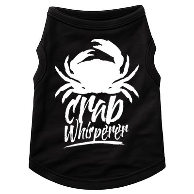 Crab Whisperer Crabs Crabber Crabbing Fishing Doggie Tank