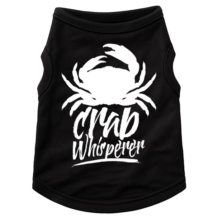 Crab Whisperer Crabs Crabber Crabbing Fishing Doggie Tank