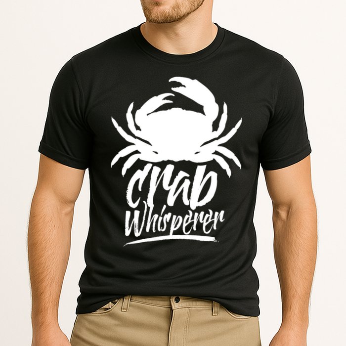 Crab Whisperer Crabs Crabber Crabbing Fishing Performance Shirt