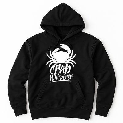 Crab Whisperer Crabs Crabber Crabbing Fishing Hoodie