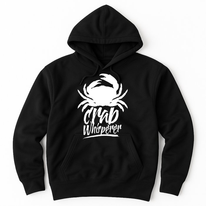 Crab Whisperer Crabs Crabber Crabbing Fishing Hoodie