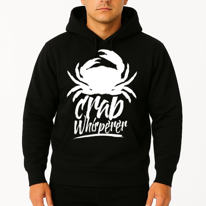 Crab Whisperer Crabs Crabber Crabbing Fishing Hoodie
