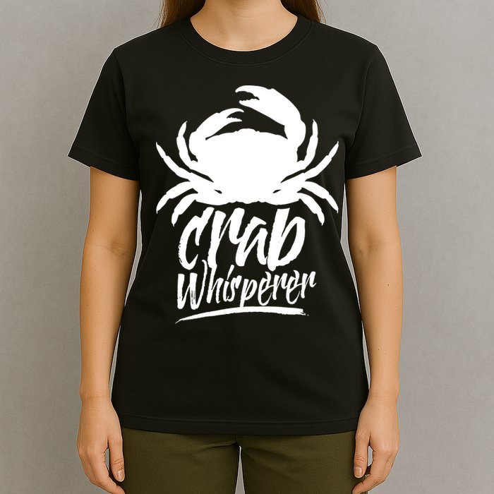 Crab Whisperer Crabs Crabber Crabbing Fishing T-Shirt