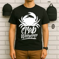 Crab Whisperer Crabs Crabber Crabbing Fishing T-Shirt