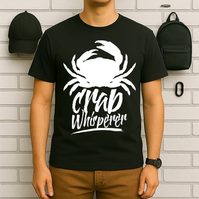 Crab Whisperer Crabs Crabber Crabbing Fishing T-Shirt