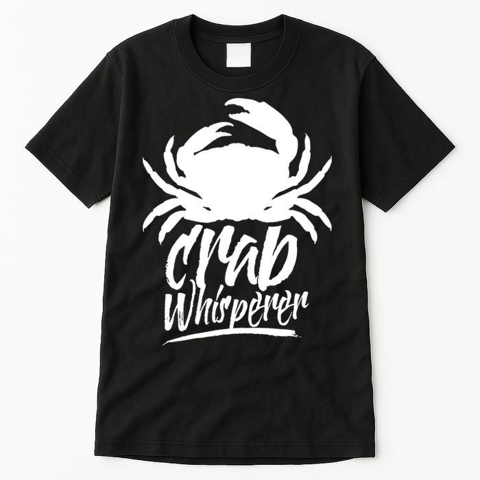Crab Whisperer Crabs Crabber Crabbing Fishing Tall T-Shirt