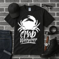 Crab Whisperer Crabs Crabber Crabbing Fishing Tall T-Shirt