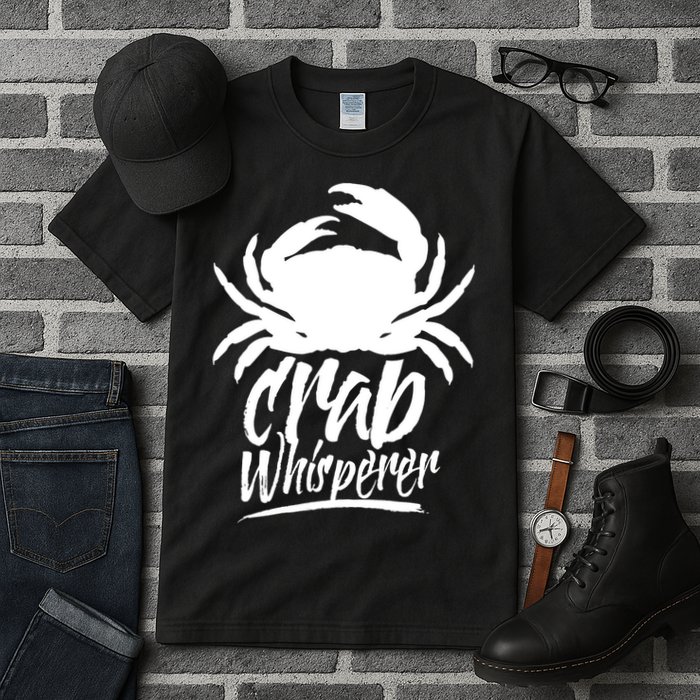 Crab Whisperer Crabs Crabber Crabbing Fishing Tall T-Shirt