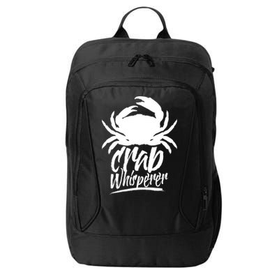 Crab Whisperer Crabs Crabber Crabbing Fishing City Backpack