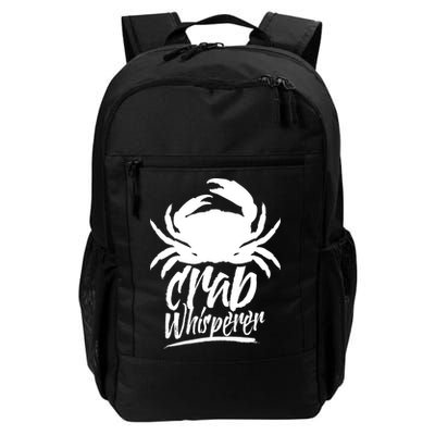 Crab Whisperer Crabs Crabber Crabbing Fishing Backpack