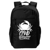 Crab Whisperer Crabs Crabber Crabbing Fishing Backpack