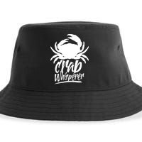 Crab Whisperer Crabs Crabber Crabbing Fishing Sustainable Bucket Hat