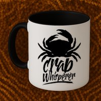 Crab Whisperer Crabs Crabber Crabbing Fishing Mug