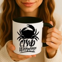 Crab Whisperer Crabs Crabber Crabbing Fishing Mug