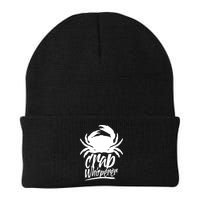 Crab Whisperer Crabs Crabber Crabbing Fishing Beanie