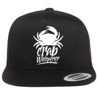Crab Whisperer Crabs Crabber Crabbing Fishing Flatbill Hat