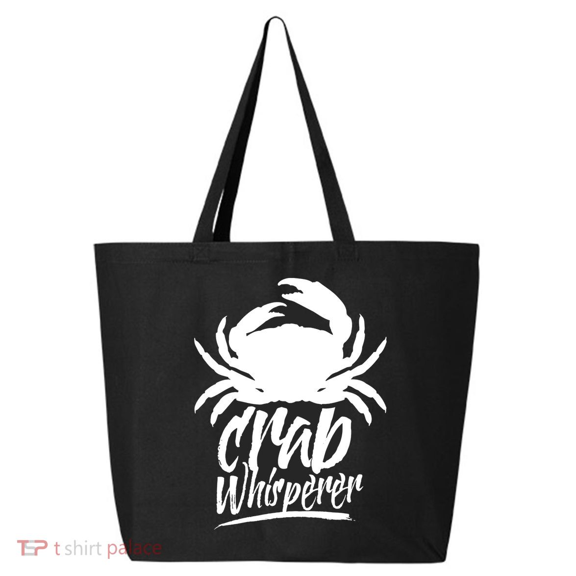 Crab Whisperer Crabs Crabber Crabbing Fishing 25L Jumbo Tote