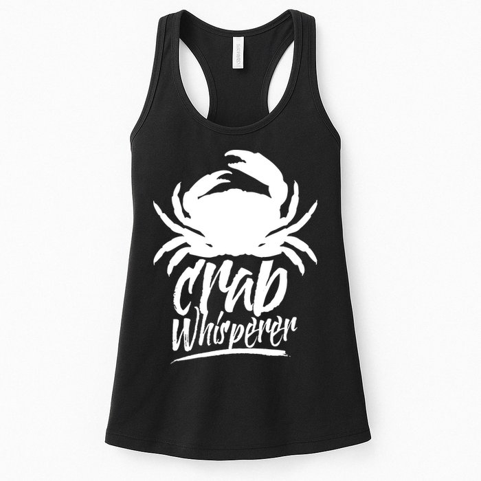 Crab Whisperer Crabs Crabber Crabbing Fishing Womens Tank Top