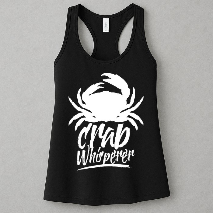 Crab Whisperer Crabs Crabber Crabbing Fishing Womens Tank Top
