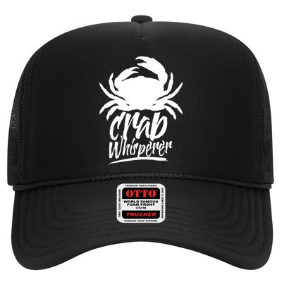 Crab Whisperer Crabs Crabber Crabbing Fishing Trucker Hat