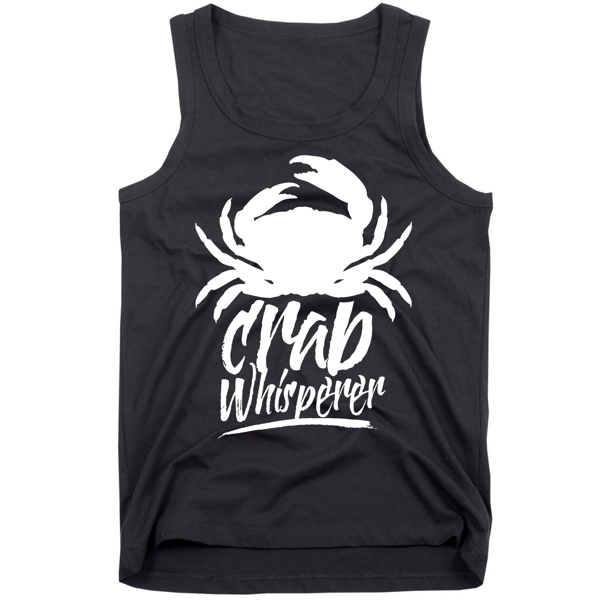 Crab Whisperer Crabs Crabber Crabbing Fishing Tank Top