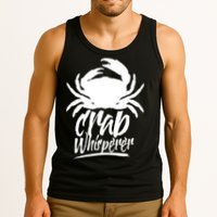 Crab Whisperer Crabs Crabber Crabbing Fishing Tank Top