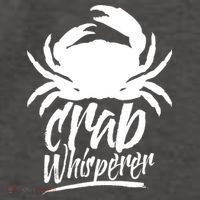 Crab Whisperer Crabs Crabber Crabbing Fishing Vector Backpack
