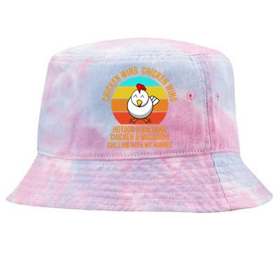 Chicken Wing Chicken Wing Hot Dog And Bologna Tie-Dyed Bucket Hat