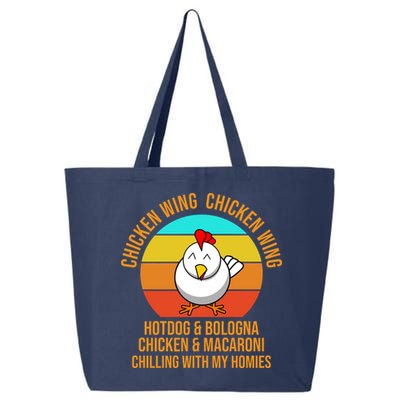 Chicken Wing Chicken Wing Hot Dog And Bologna 25L Jumbo Tote