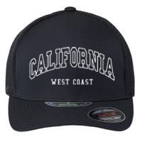 California West Coast Throwback Design Classic Flexfit Unipanel Trucker Cap