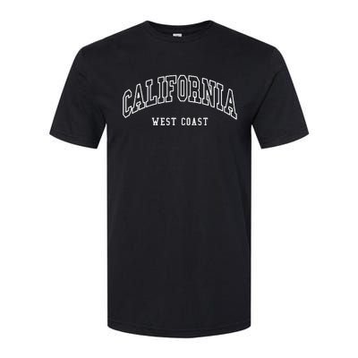 California West Coast Throwback Design Classic Softstyle® CVC T-Shirt