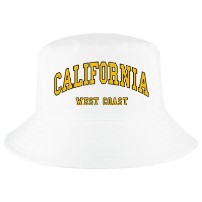 California West Coast Throwback Design Classic Cool Comfort Performance Bucket Hat