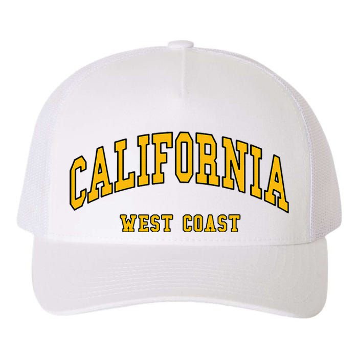 California West Coast Throwback Design Classic Yupoong Adult 5-Panel Trucker Hat