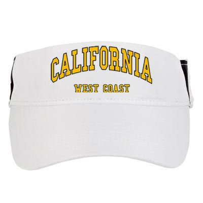 California West Coast Throwback Design Classic Adult Drive Performance Visor