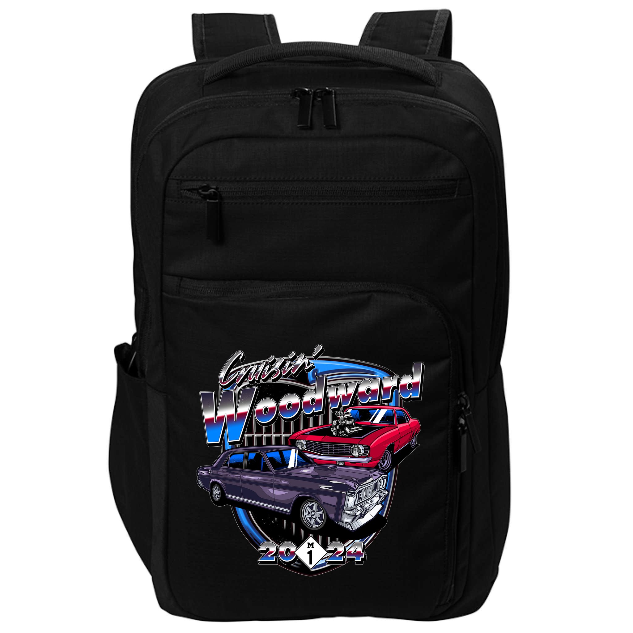 Cruisin Woodward Classic Cars 2024 Impact Tech Backpack