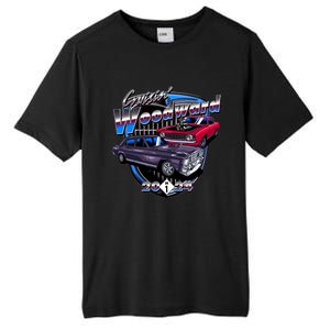 Cruisin Woodward Classic Cars 2024 Tall Fusion ChromaSoft Performance T-Shirt