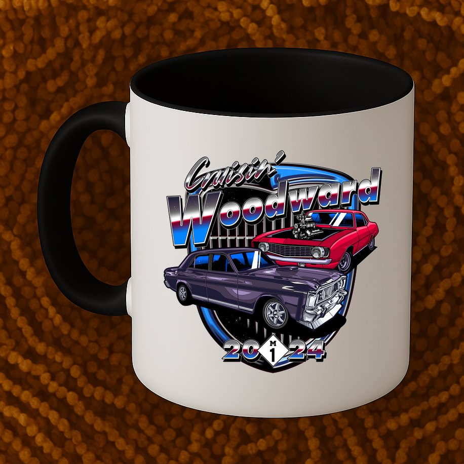 Cruisin Woodward Classic Cars 2024 Mug
