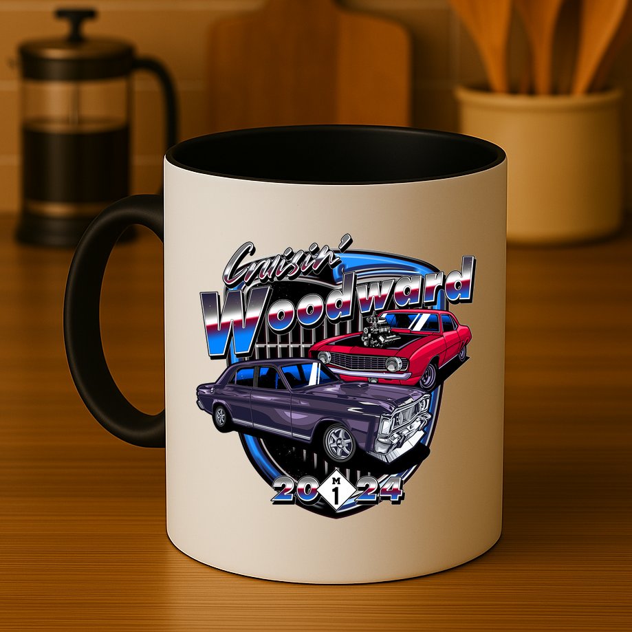 Cruisin Woodward Classic Cars 2024 Mug