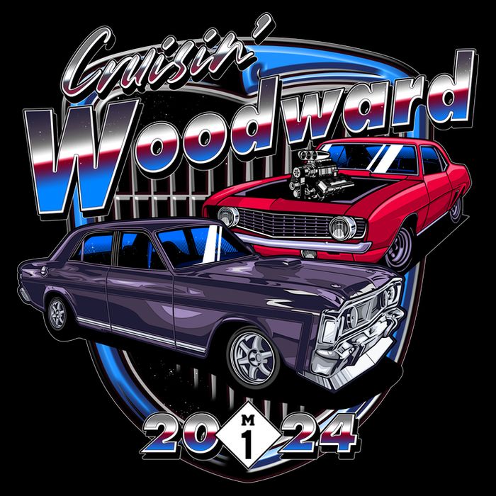 Cruisin Woodward Classic Cars 2024 Mug