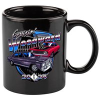 Cruisin Woodward Classic Cars 2024 11oz C Handle Ceramic Mug