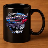 Cruisin Woodward Classic Cars 2024 11oz C Handle Ceramic Mug