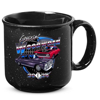 Cruisin Woodward Classic Cars 2024 15oz Campfire Ceramic Mug