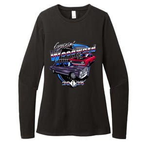 Cruisin Woodward Classic Cars 2024 Womens CVC Long Sleeve Shirt