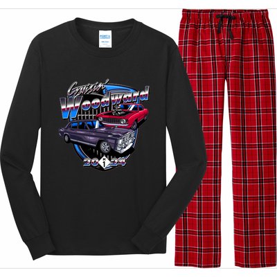 Cruisin Woodward Classic Cars 2024 Long Sleeve Pajama Set