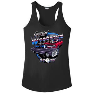 Cruisin Woodward Classic Cars 2024 Ladies PosiCharge Competitor Racerback Tank