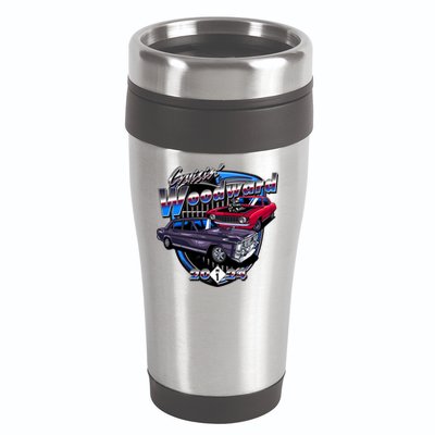 Cruisin Woodward Classic Cars 2024 16oz Travel Tumbler
