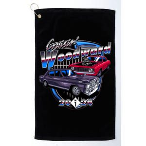 Cruisin Woodward Classic Cars 2024 Platinum Collection Golf Towel