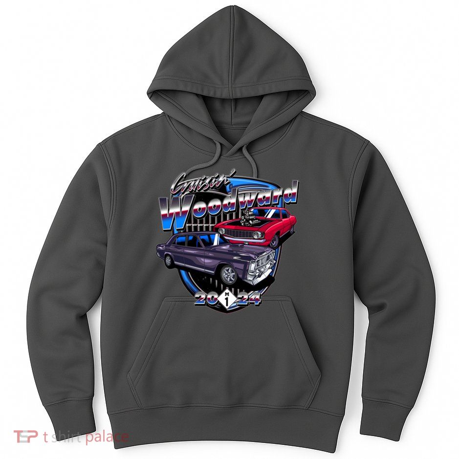 Cruisin Woodward Classic Cars 2024 Hoodie
