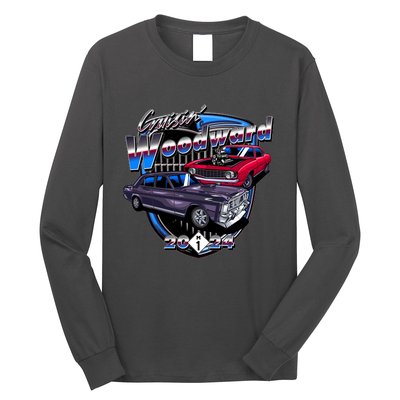 Cruisin Woodward Classic Cars 2024 Long Sleeve Shirt