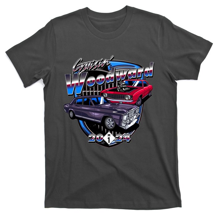 Cruisin Woodward Classic Cars 2024 T-Shirt